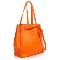 Жіноча шкіряна сумка Italian Bags Помаранчевий (8956_orange)