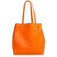 Жіноча шкіряна сумка Italian Bags Помаранчевий (8956_orange)
