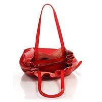 Жіноча шкіряна сумка Italian Bags Червоний (8956_red)