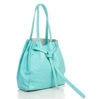 Жіноча шкіряна сумка Italian Bags Бірюзовий (8956_tiffany)