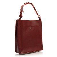 Жіноча шкіряна сумка Italian Bags Бордовий (8965_bordo)