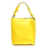 Жіноча шкіряна сумка Italian Bags Жовтий (8965_yellow)