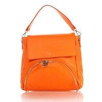 Жіноча шкіряна сумка Italian Bags Помаранчевий (8973_orange)