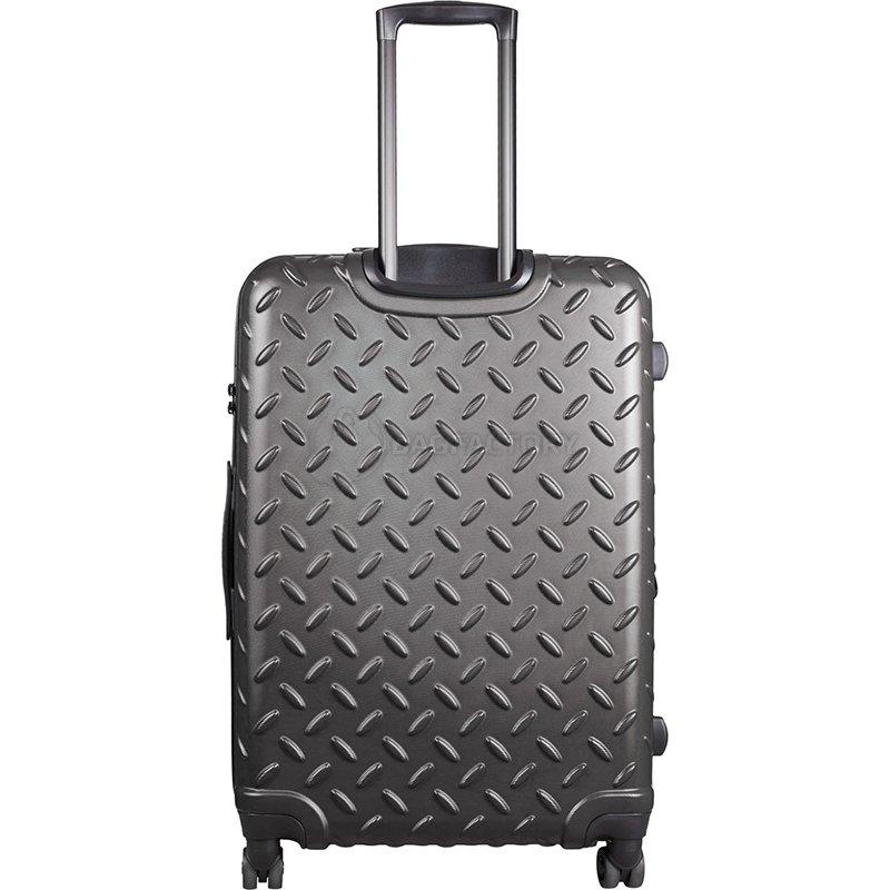 Валіза на 4-х колесах CAT Industrial Plate 92л Сірий (83686;178)