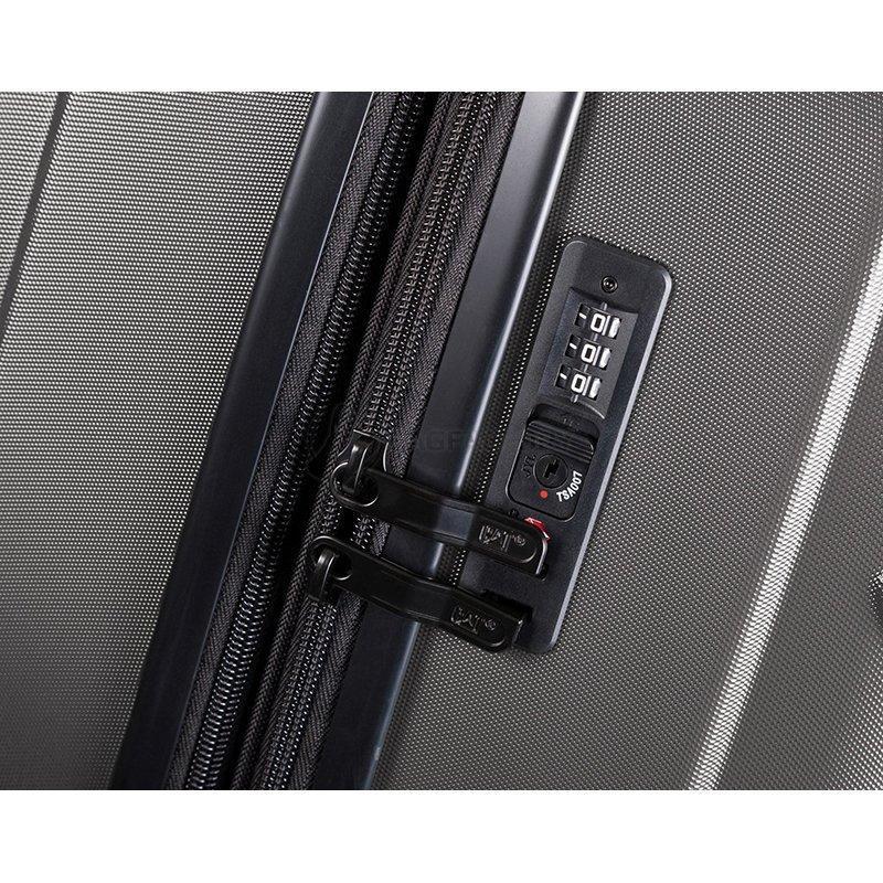 Валіза на 4-х колесах CAT Industrial Plate 92л Сірий (83686;178)