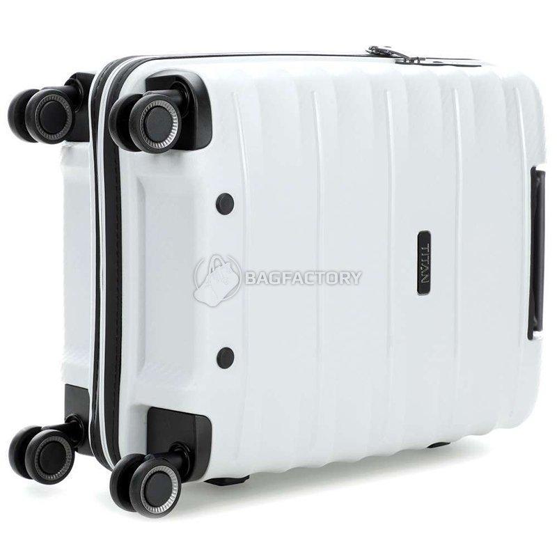 Валіза на 4 колесах Titan HIGHLIGHT Off - White 38л (Ti842406 - 33)