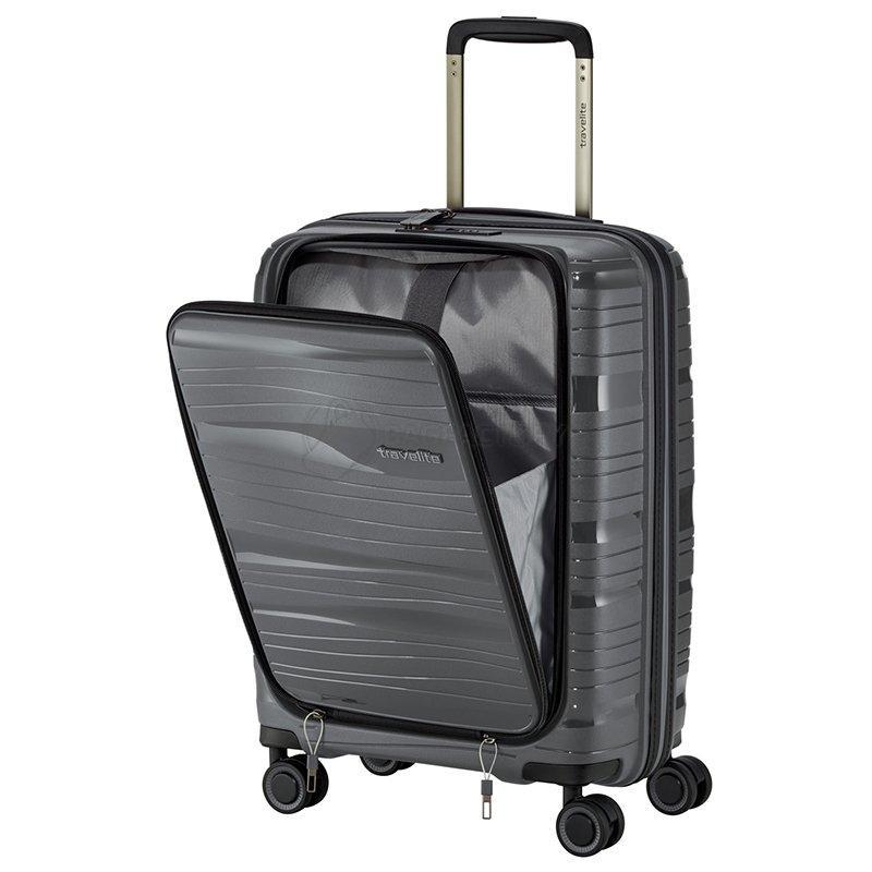 Валіза на 4 колесах Travelite MOTION Anthracite S з кишенею д/ноутбука 43л (TL074946 - 04)