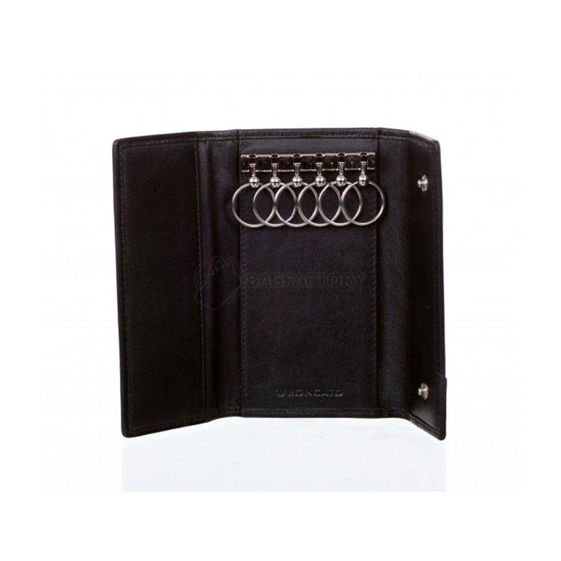Ключниця Roncato DA VINCI з отд. для монет Чорний (412374 01)
