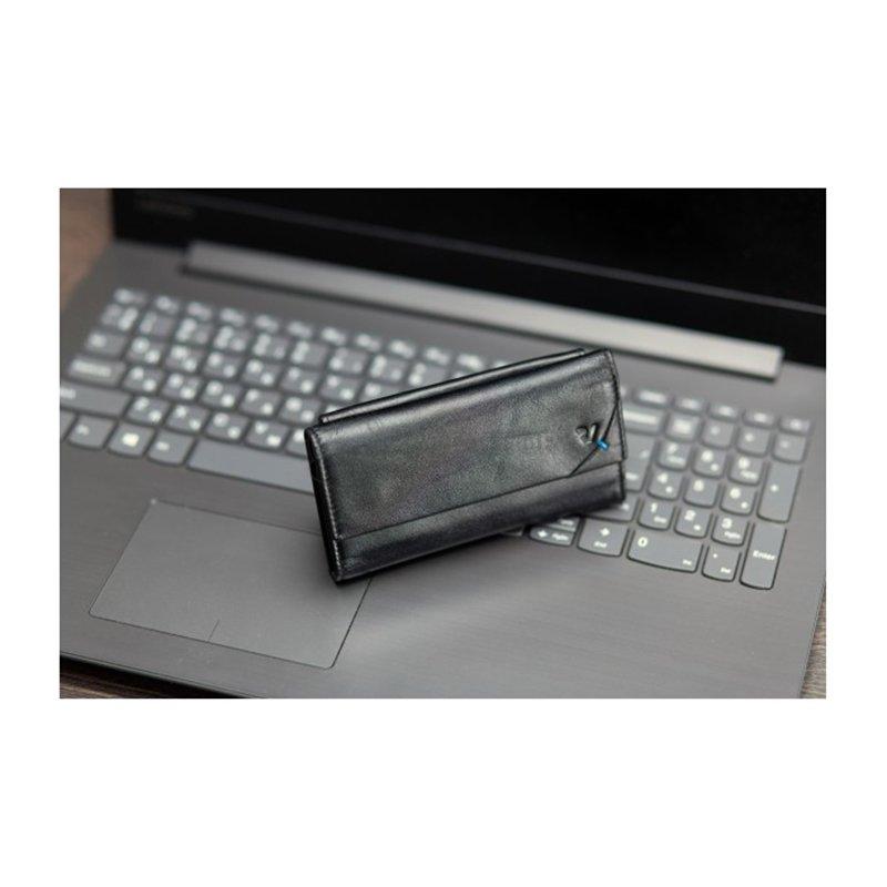 Ключниця Roncato DA VINCI з отд. для монет Чорний (412374 01)