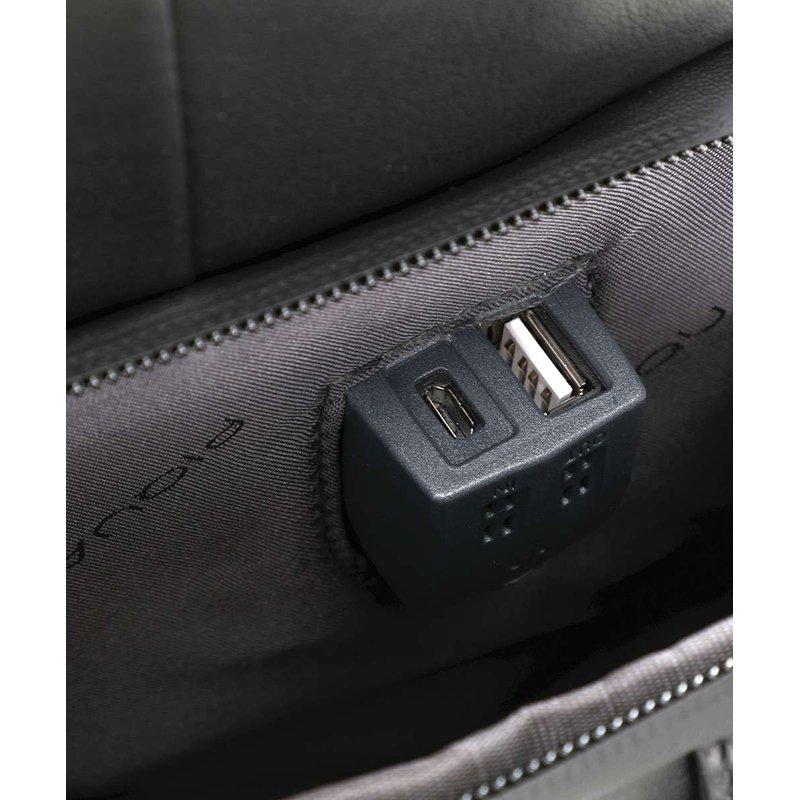 Міський рюкзак Piquadro URBAN Black з відділ. д/ноут14