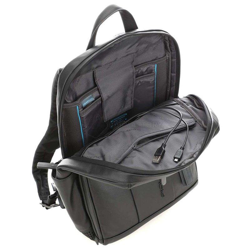 Міський рюкзак Piquadro URBAN Black з відділ. д/ноут14