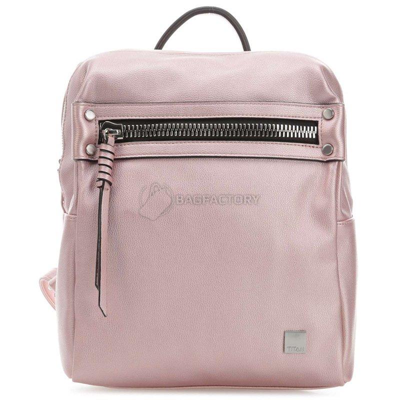Міський рюкзак Zip Titan SPOTLIGHT SOFT Metallic Pink 11л (Ti385602 - 12)