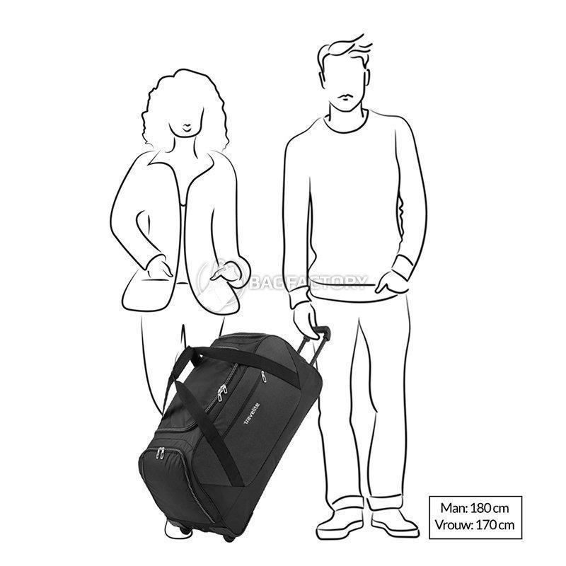 Дорожня сумка на 2-х колесах Travelite KICK OFF 69 Petrol 120л (TL006911 - 22)