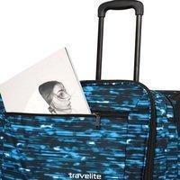 Дорожня сумка на 2-х колесах Travelite BASICS Blue Print XL exp. 100/127л (TL096338 - 20)