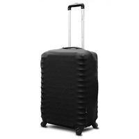 Чохол неопрен на валізу Coverbag L Чорний Висота 65-80см (CvL0104BK)