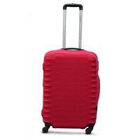 Чохол поліестер на валізу Coverbag L Червоний Висота 65-80см (CvP0206L)