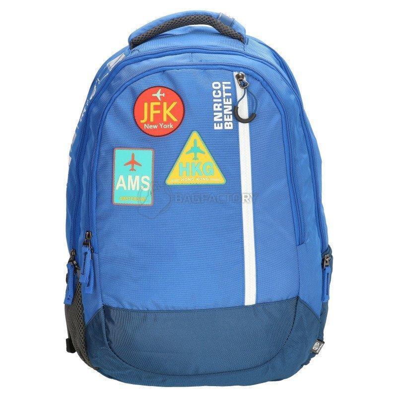 Міський рюкзак Enrico Benetti WELLINGTON Kobalt з відділ. д/ноутбука 17