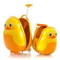 Дитяча валіза на 2 колесах + Рюкзак Heys TRAVEL TOTS Duck 13.8л+3.4л (He13030 - 3199-00)