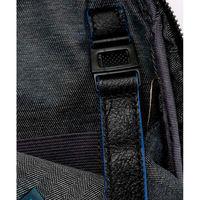 Чоловіча шкіряна сумка Piquadro B2S Black з відділ. для iPad mini на ремені (CA3084B2S_N)
