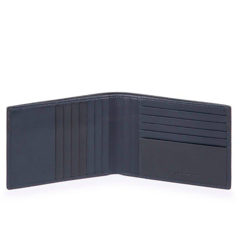 Портмоне Piquadro URBAN Blue з відділ. для 12 кред.карт з RFID зах (PU1241UB00R_BLU)