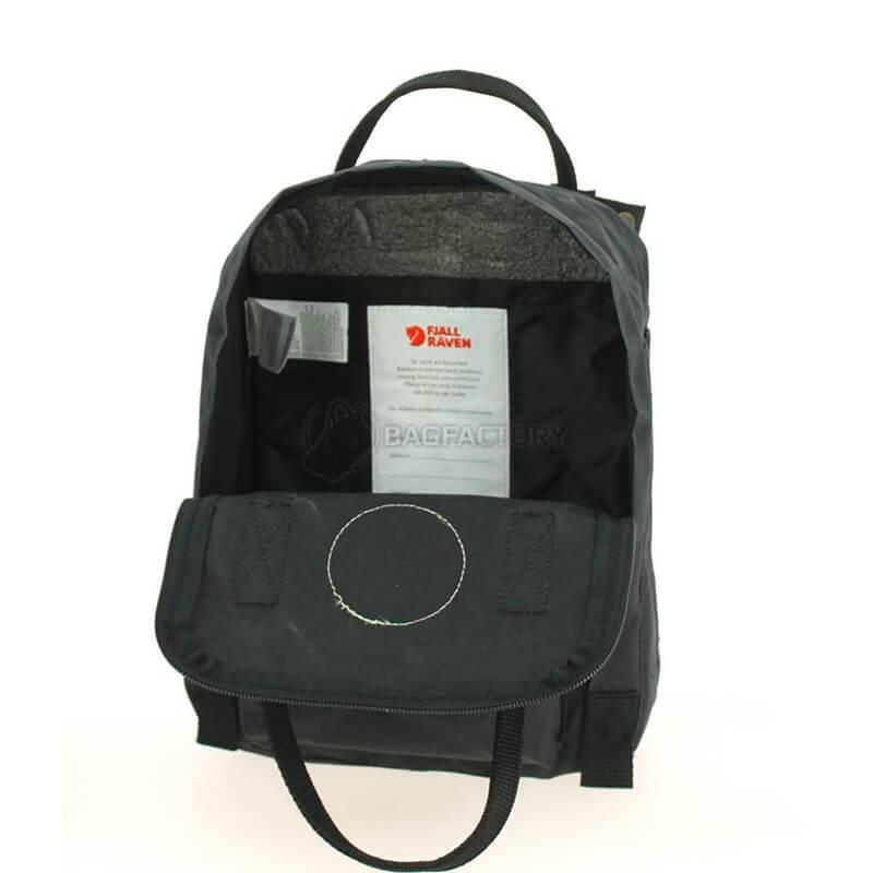 Міський рюкзак Fjallraven Kanken Mini Forest Green - Ox Red 7л (23561.660-326)