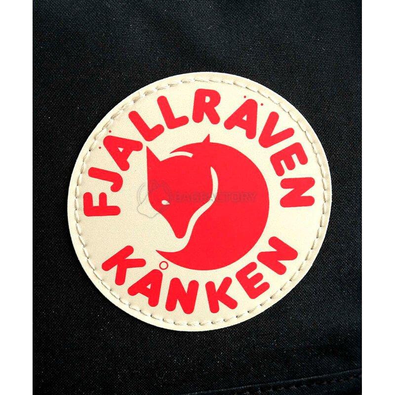 Міський рюкзак Fjallraven Kanken Mini Forest Green - Ox Red 7л (23561.660-326)