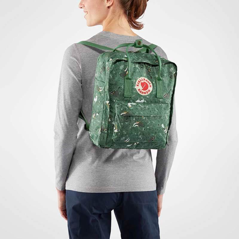 Міський рюкзак Fjallraven Kanken Art Green Fable 16л (23610.976)