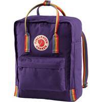Міський рюкзак Fjallraven Kanken Rainbow Purple Rainbow Pattern 16л (23620.580-907)