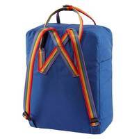 Міський рюкзак Fjallraven Kanken Rainbow Deep Blue - Rainbow Pattern 16л (23620.527-907)