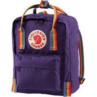 Міський рюкзак Fjallraven Kanken Rainbow Mini Purple Rainbow Pattern (23621.580-907)