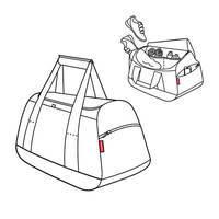 Дорожня сумка Reisenthel Activitybag Mixed Dots 35л (MX 7051)
