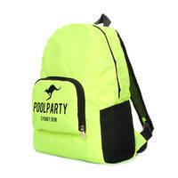 Міський рюкзак Poolparty Transformer складаний Салатовий 15л (transformer - neon)