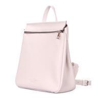 Міський шкіряний рюкзак Poolparty Venice Бежевий 9л (venice - leather - beige)