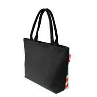 Жіноча коттоновая сумка Poolparty з трендовым принтом (pool - journey - nyc)