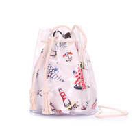 Жіноча літня сумка Poolparty в морському стилі (bucket - clr - marine)