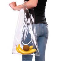 Жіноча прозора сумка-тоут Poolparty (plastic - tote)