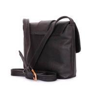 Жіноча шкіряна сумка Poolparty Kiki Чорна (kiki - leather - black)
