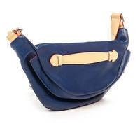 Шкіряний клатч Italian Bags Синій (1819_blue)