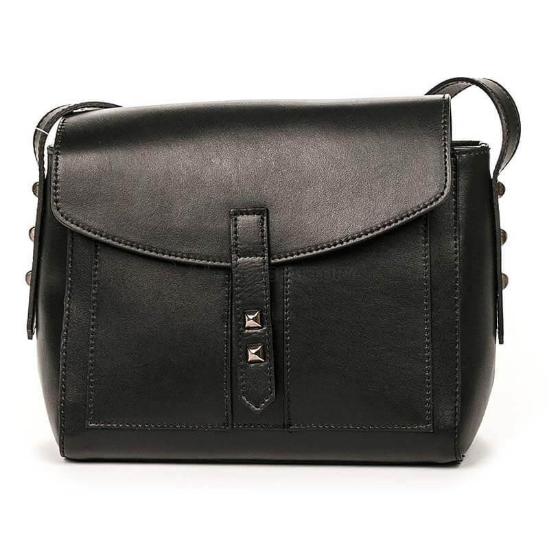 Жіноча шкіряна сумка Italian Bags Чорний (1831_black)