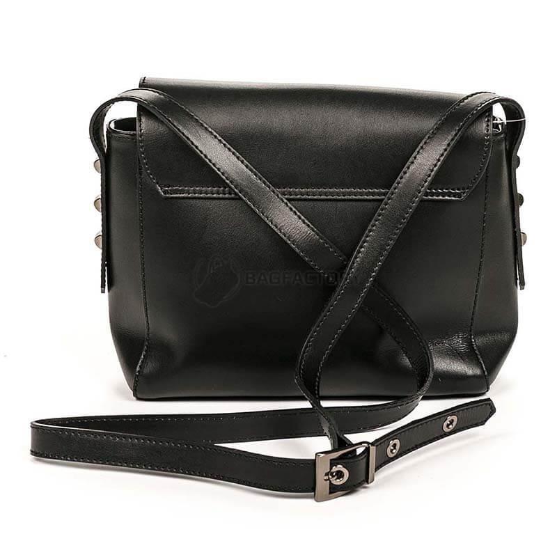 Жіноча шкіряна сумка Italian Bags Чорний (1831_black)