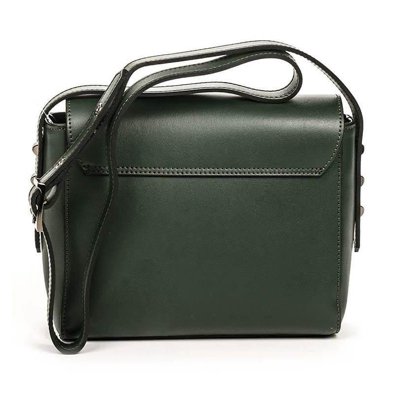 Жіноча шкіряна сумка Italian Bags Зелений (1831_green)