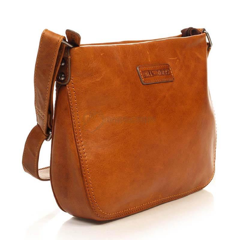 Чоловіча шкіряна сумка HILL BURRY Коричневий (4081_brown)