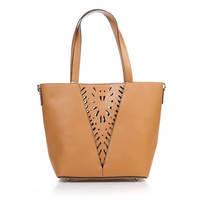 Жіноча шкіряна сумка Italian Bags Коньячний (6204_cuoio)