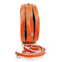 Шкіряний клатч Italian Bags Помаранчевий (6206_orange)