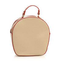 Шкіряний клатч Italian Bags Таупе (6206_taupe)