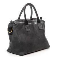 Жіноча шкіряна сумка Italian Bags Чорний (6528_black)