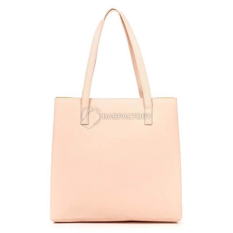 Жіноча шкіряна сумка Italian Bags Рожевий (6541_roze)
