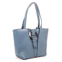 Жіноча шкіряна сумка Italian Bags Блакитної (6552_sky)