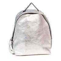 Міський шкіряний рюкзак Italian Bags Срібло (6525_silver)