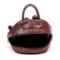 Міський шкіряний рюкзак Italian Bags Бордовий (6532_bordo)
